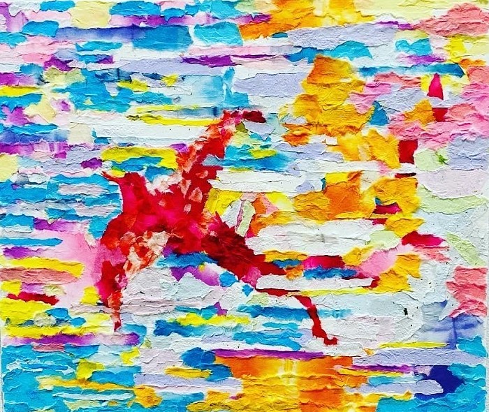 ちぎり絵の森〜