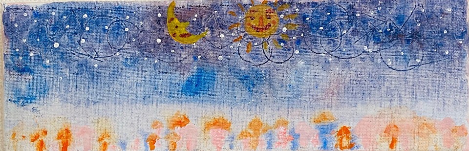 太陽と月のおしゃべり