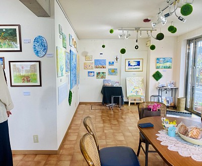 個展会場